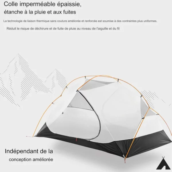 Tente de Camping 4 Saisons Ultra Légère Colle